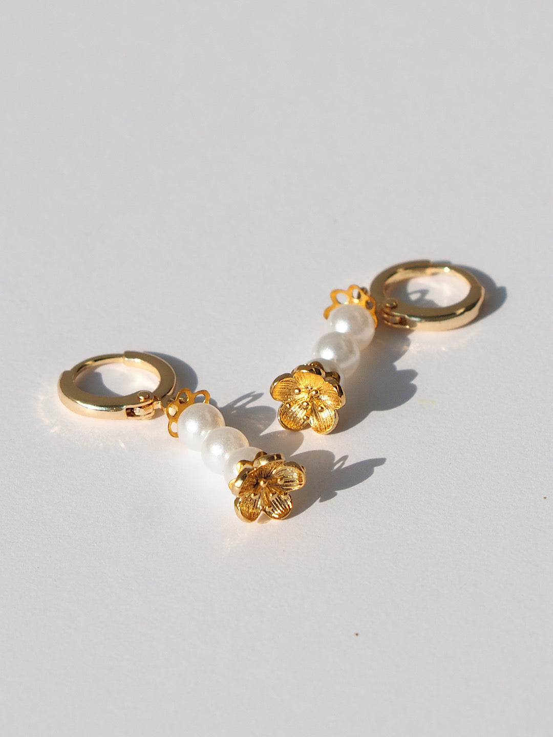 Dorothea Pearls, 24k gold-plated